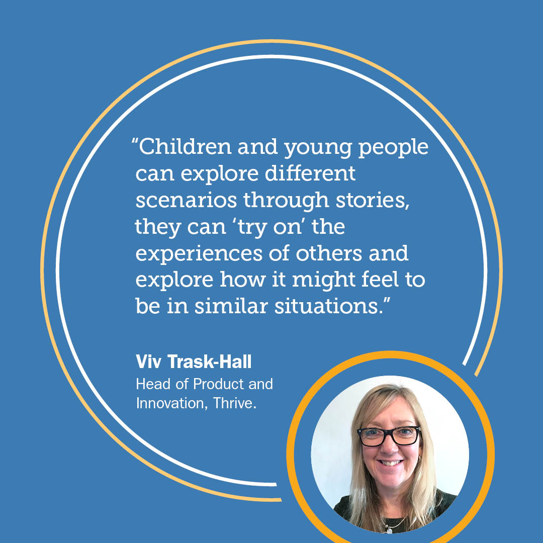 Viv Trask-Hall quote about the benefits of storytelling